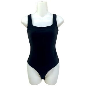 Clearance 💥 21 Saints Black Sleeveless Bodysuit Sz S